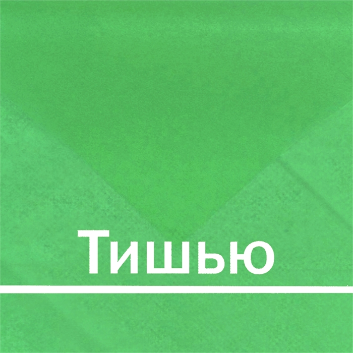 Тишью зеленая, упаковка из 10 листов, для упаковки с тиснением tissue_green_T - фото 6756