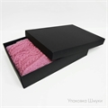 Коробка 22х18х6 см черная самосборная 22186_black