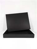 Коробка 23х18х3 см черная самосборная 23183_black